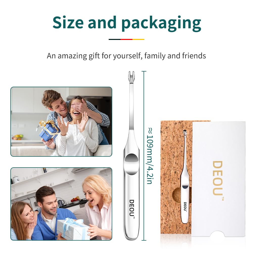 Professional Stainless Steel Cuticle Pusher with Thick Handle - V - shaped Blade for Precise Dead Skin Removal