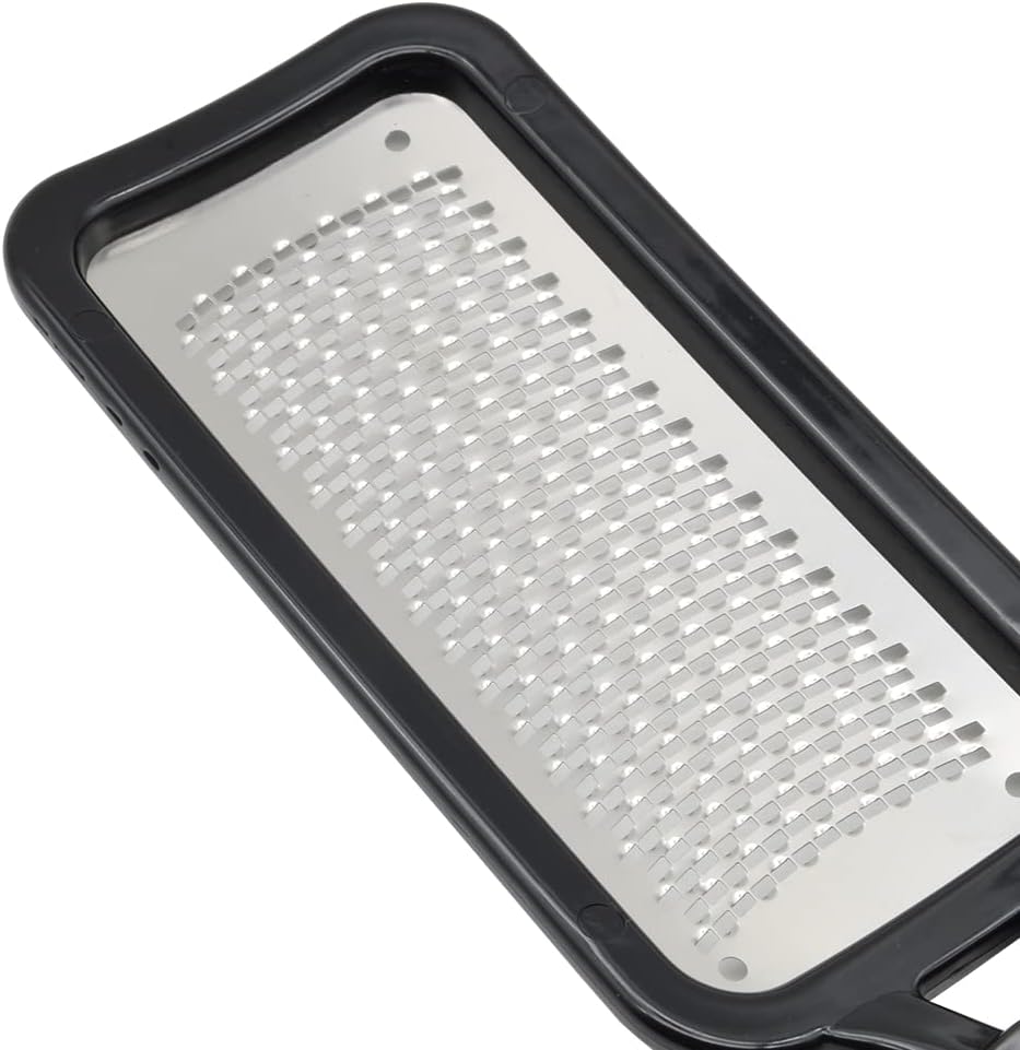 PrettyClaw | Foot File Callus Remover for Feet Care Pedicure Professional Foot File Filing Rasp Scrubber Tool Removes Dead Skin Salon and Spa Quality Black