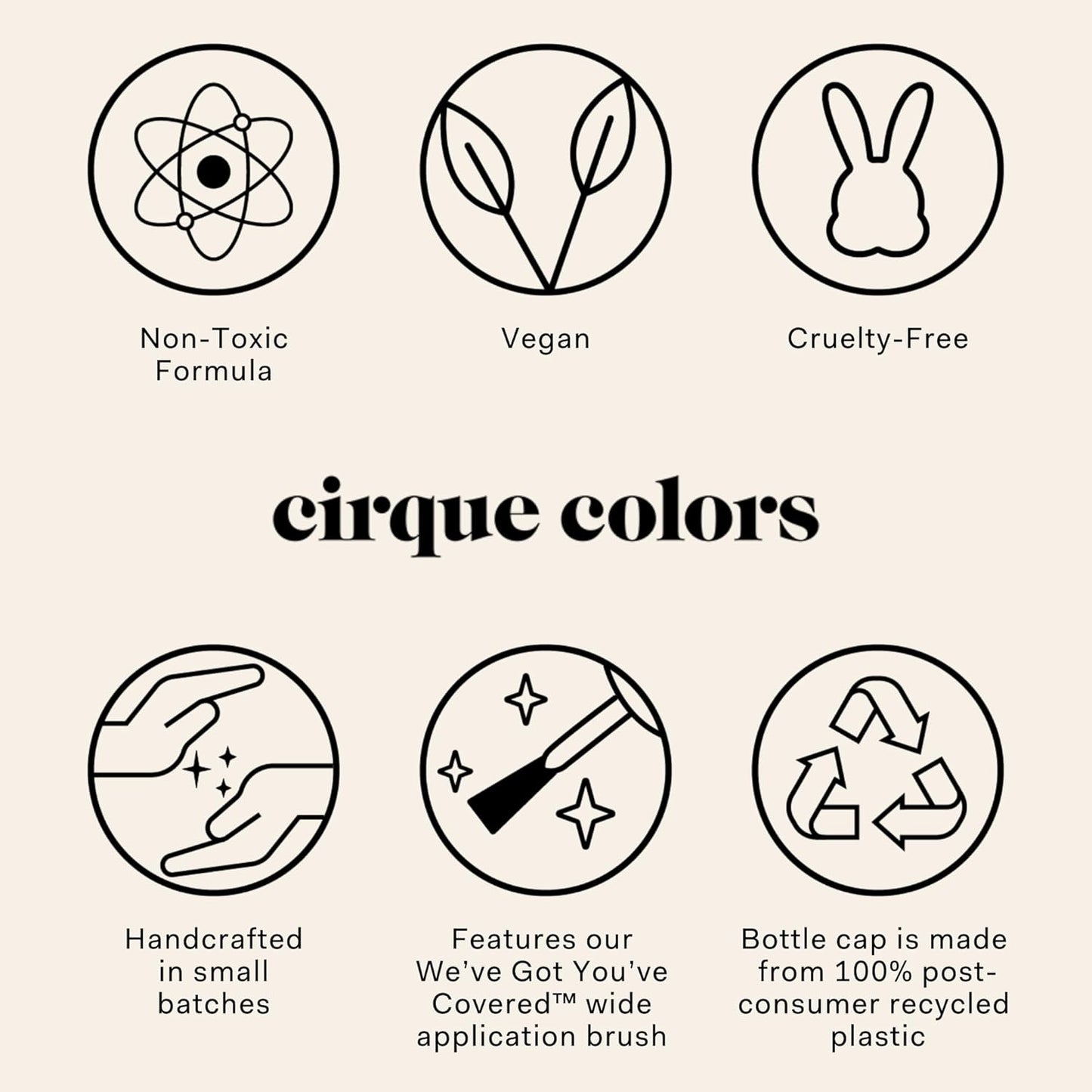 Cirque Colors Mind Over Matter - Sky Blue Magnetic Nail Polish - 0.37 Fl Oz (11 mL) - Vegan & Cruelty-Free