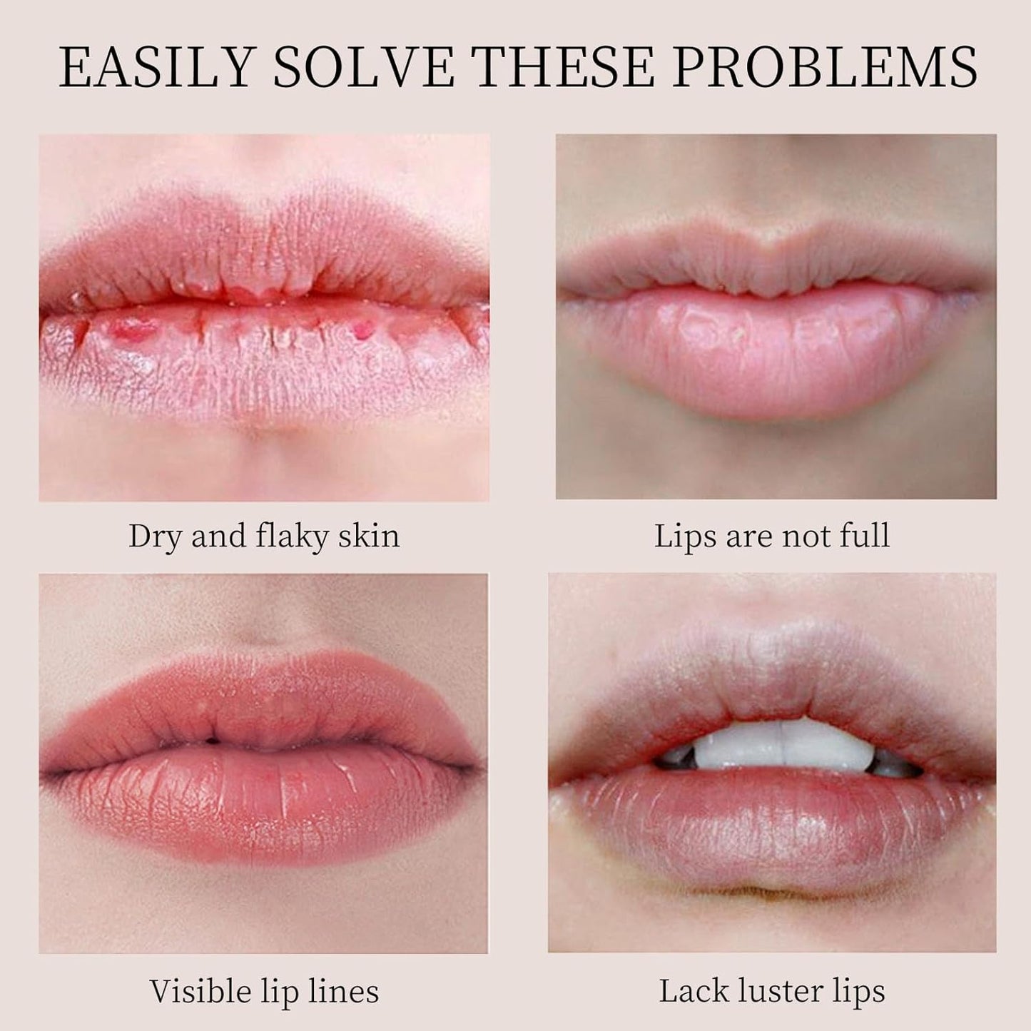 4 Pcs Lip Butter Balm - Tinted Lip Balm Hydrating - Lip Balm Set for Women - Lip Moisturizer for Very Dry Lips - Lip Gloss, Pink Sugar & Vanilla & Sweet Mint & Iced Coffee, Moisturizing Nourishing