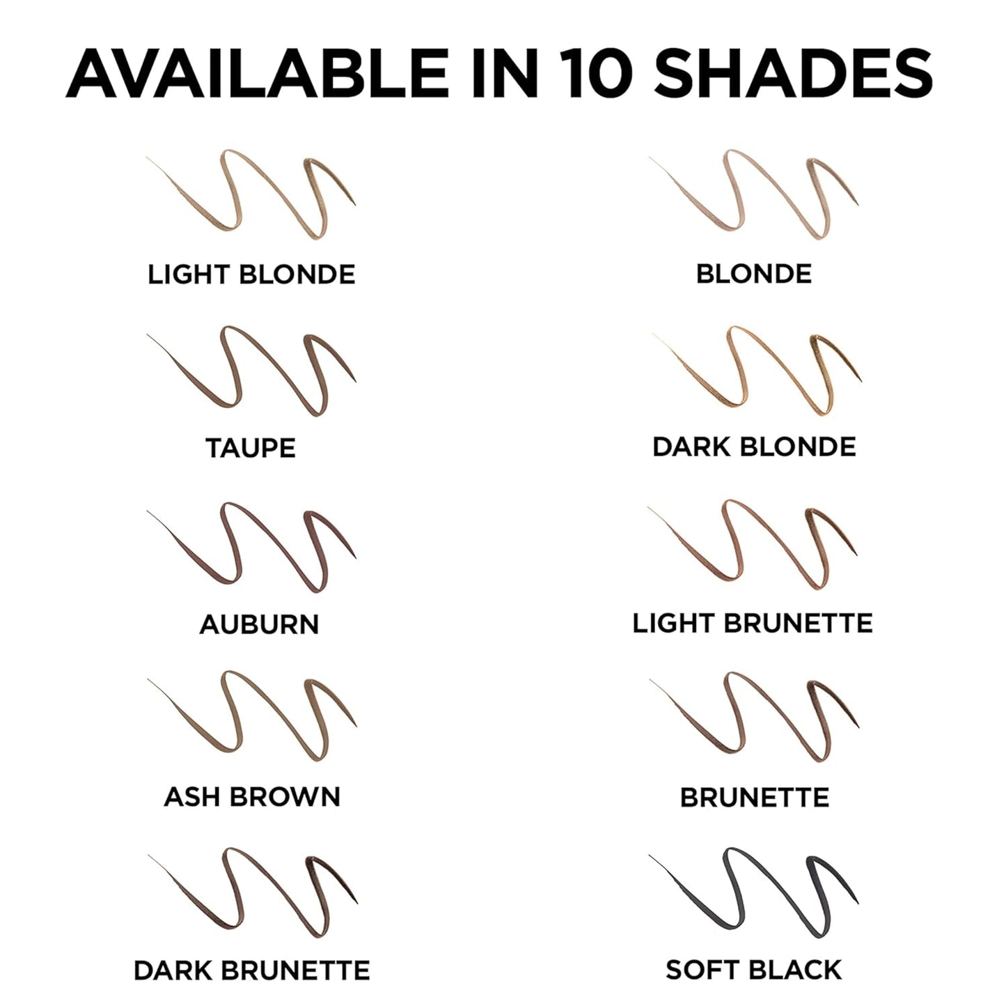 L'Oreal Paris Makeup Brow Stylist Definer Waterproof Eyebrow Pencil, Ultra-Fine Mechanical Pencil, Draws Tiny Brow Hairs and Fills in Sparse Areas and Gaps, Dark Blonde, 0.003 Ounce (Pack of 2)