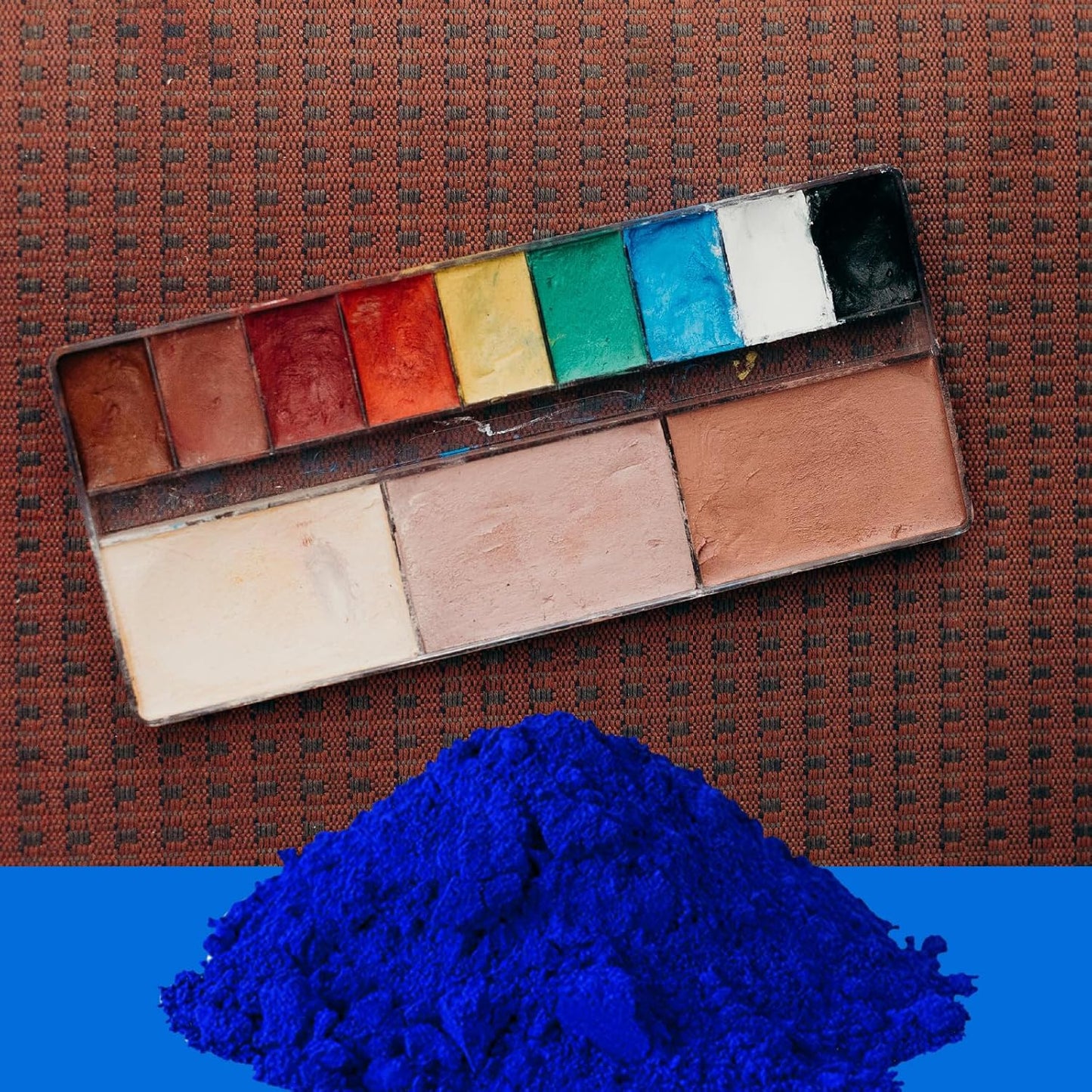 T-Miles Cosmetics Iron Oxide Blue Pigment(20g) for DIY Eye Shadow Brow Powder Pressed Powder