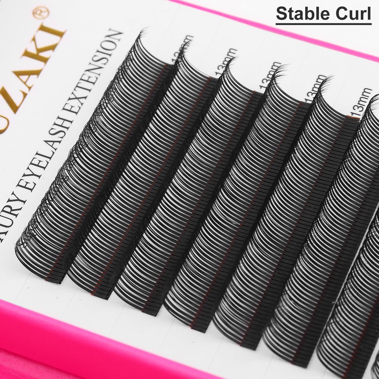 5D Flower Lash Extensions Spikes Lashes 0.07 Matte Black D Curl Lashes 15mm Volume Eyelash Extension Lash Trays Professional Use(5D Flower,0.07-D,15mm)
