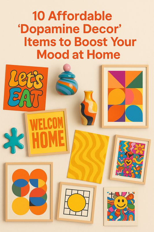 10 Affordable ‘Dopamine Decor’ Items to Boost Your Mood at Home