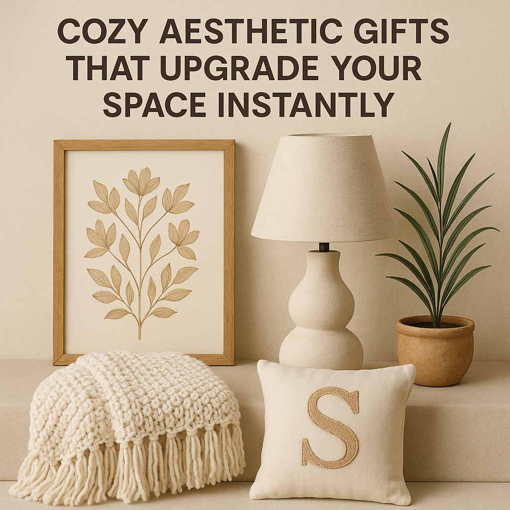 Cozy Aesthetic Gifts That Instantly Upgrade Your Space