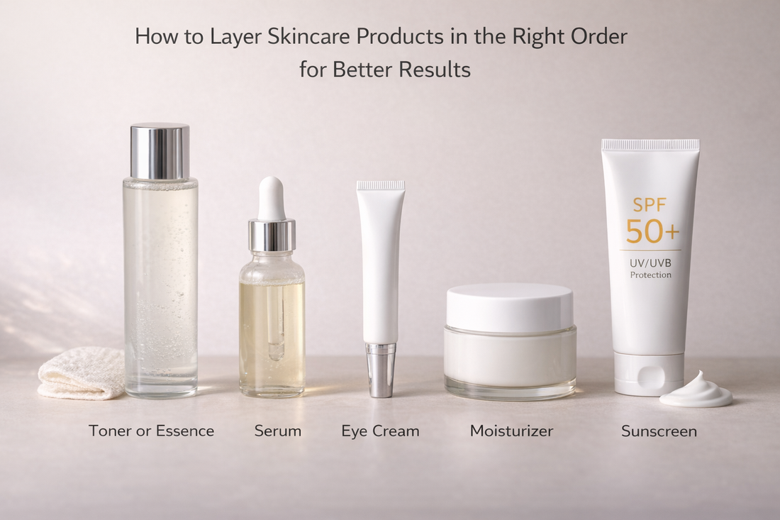 How to Layer Skincare Products in the Right Order for Better Results