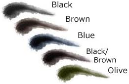 Lauren Brooke Cosmetiques All Natural Eye Liner Pencil, Organic Makeup (Blue)