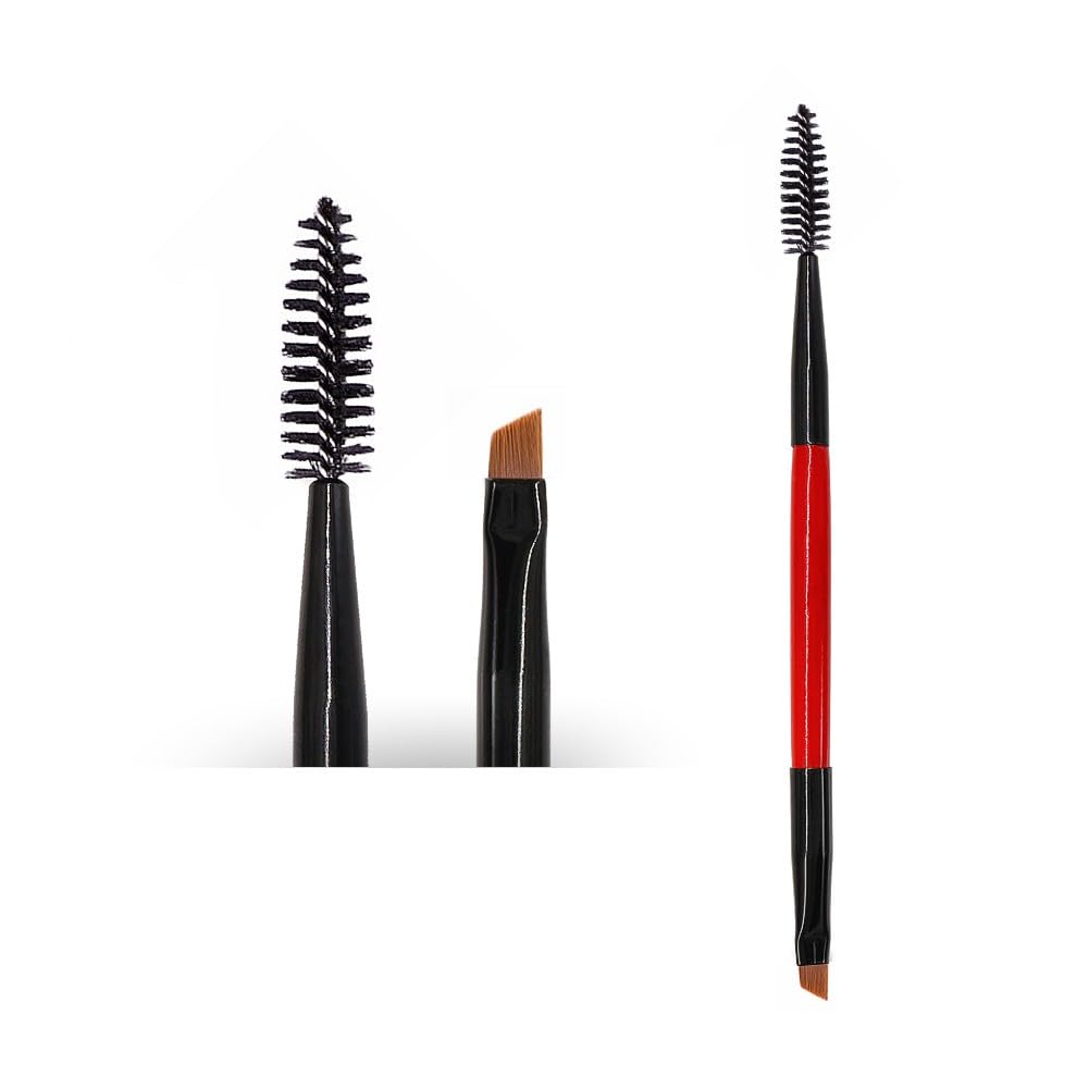 2 Colors Long Lasting Eyebrow Gel Set with Eyebrow Brushes for Waterproof Eyebrow Make Up, Eyebrow Tint Corrector Kit, Intense Brow Color Wax Cream, 2 * 6ml/0.20Fl Oz