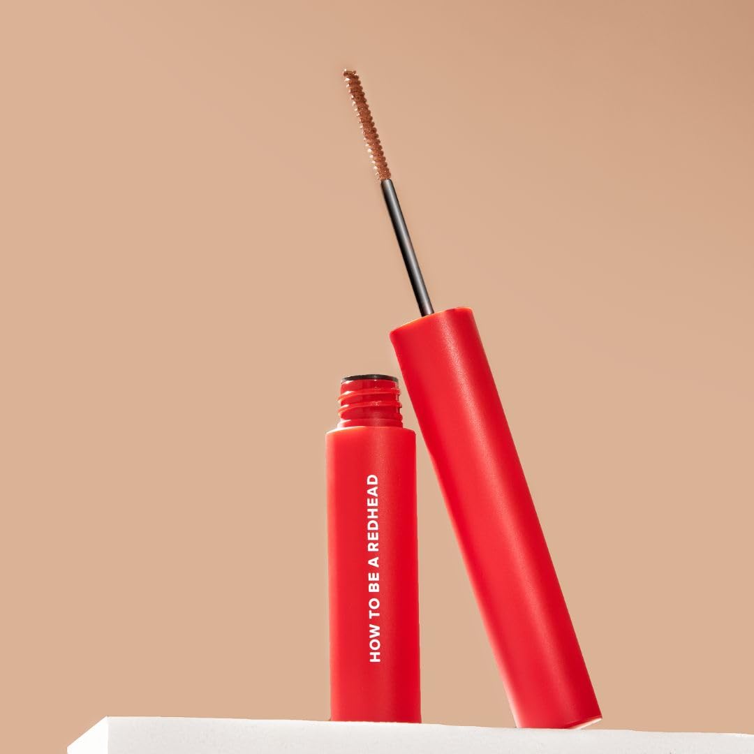 How to be a Redhead Finally Have Brows Longwearing Eyebrow Gel for Redheads, Universal Red Tinted Brow Gel, Cruelty-Free, As Seen On Shark Tank