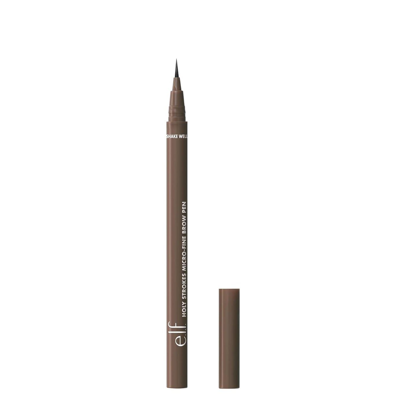 e.l.f. Holy Strokes Micro-Fine Brow Pen, Liquid Waterproof Eyebrow Makeup For Detailing & Adding Dimension, Vegan & Cruelty-Free, Taupe