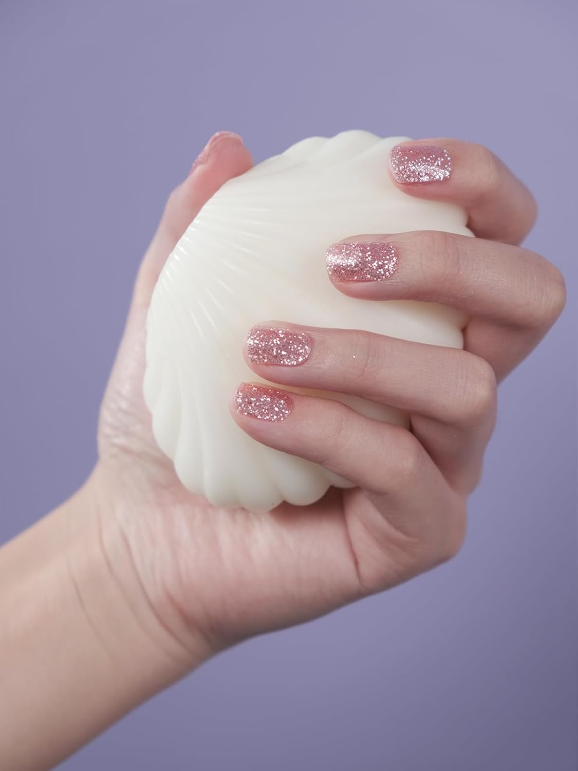 Semi Cured Gel Nail Strips, 20 pcs Gel Nail Wraps, Salon-Quality, 2 Weeks Long Lasting