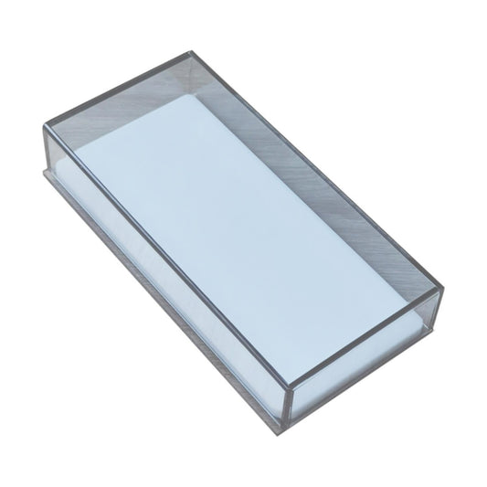 Eyelash Grafting Pallet with Cover, Dust-proof Acrylic Lash Tile holder, Eyelash Extensions Storage Gasket Pads (Grey)