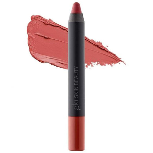 Glo Skin Beauty Suede Matte Lip Crayon (Trademark) - Longwearing Formula Stays On All Day, With Conditioning Shea Butter + Mango Seed Oil for a Velvety Smooth Finish