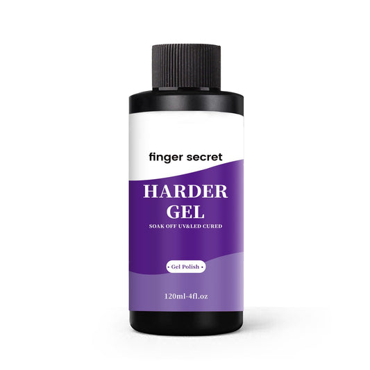 120ml/4loz Hard Gel for Nail Polish,Builder Gel for Nails,Nail Supplies for DIY in Salon or Home Use.