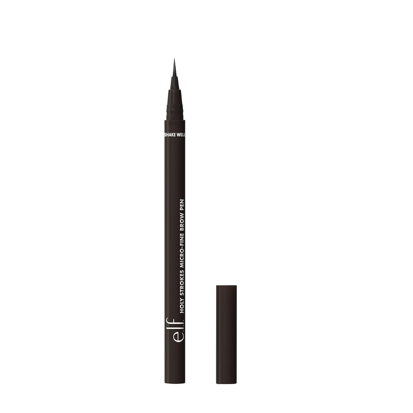 e.l.f. Holy Strokes Micro-Fine Brow Pen, Liquid Waterproof Eyebrow Makeup For Detailing & Adding Dimension, Vegan & Cruelty-Free, Espresso
