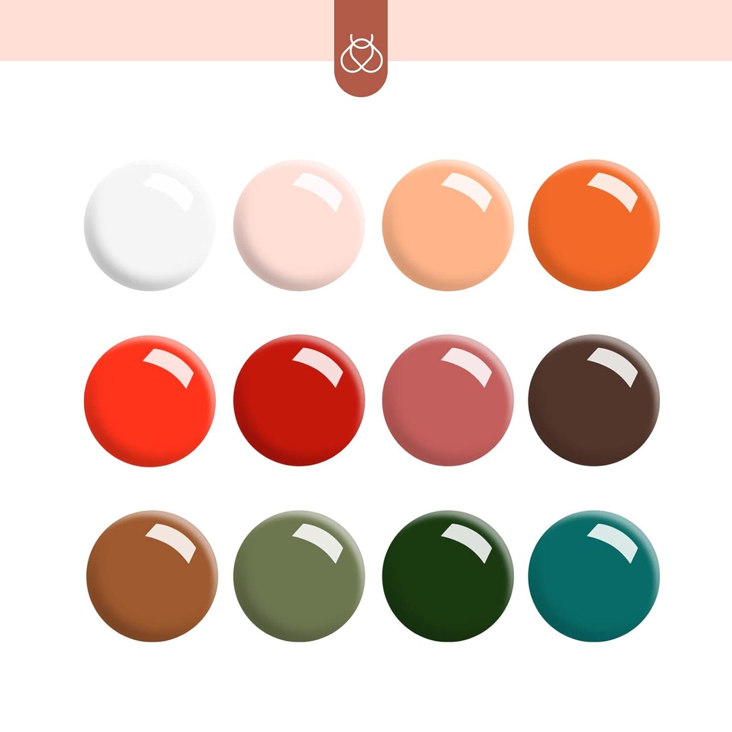 beetles Gel Polish 12 Pcs White Nude Red Green Gel Polish Paint Swirl Gel Nail Art Built Thin Brush in Bottle Soak off Uv Led Lamp Fall Gel Nail Polish