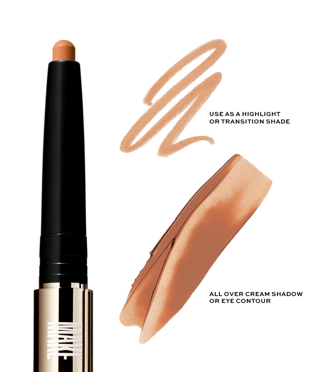 MAKE Beauty Eye Shaping Stylo - Cream Eyeshadow Stick. 4-in-1 Shape, Define, Contour, and Shade Eye Shadow for Versatile Makeup Looks. Long-Lasting Creamy Formula. Shade - Horizon