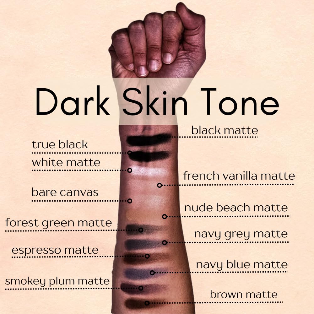 Espresso Coffee Chocolate Chestnut Cocoa Brown Matte Opaque Pressed Powder Single Vegan Eyeshadow; Talc, Paraben & Cruelty Free