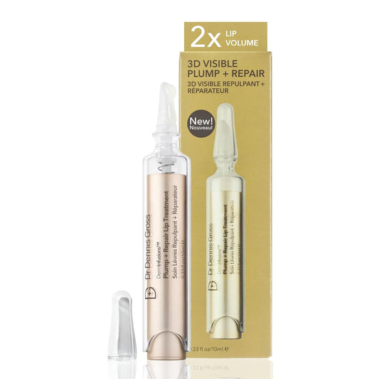 Dr Dennis Gross DermInfusions Plump + Repair Lip Treatment | Visibly Plumps & Defines Lips While Repairing The Moisture Barrier | 10ml