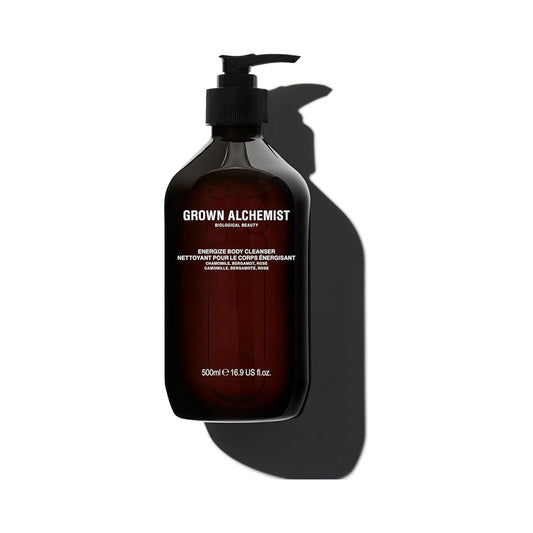 Grown Alchemist Energize Body Cleanser. Chamomile, Bergamot & Rose Body Cleanser. Gentle Body Wash. Hydrates & Cleanses Skin (500 ml)