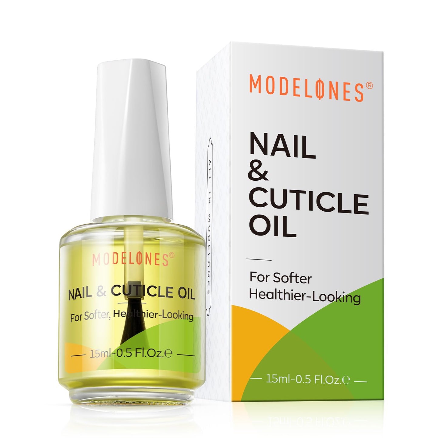 modelones Cuticle Oil for Nails, Natural Nail Oil Cuticle Softener for Women Nail Oils Cuticle Care 15ml