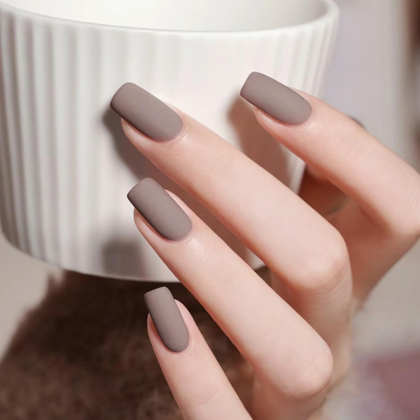 Major Dijit Quick Dry Nail Polish 12ml/0.41fl oz Gray Regular Nail Lacquer Fast Drying & Long Lasting Nail Polish Nail Art Effect for Nail Salon