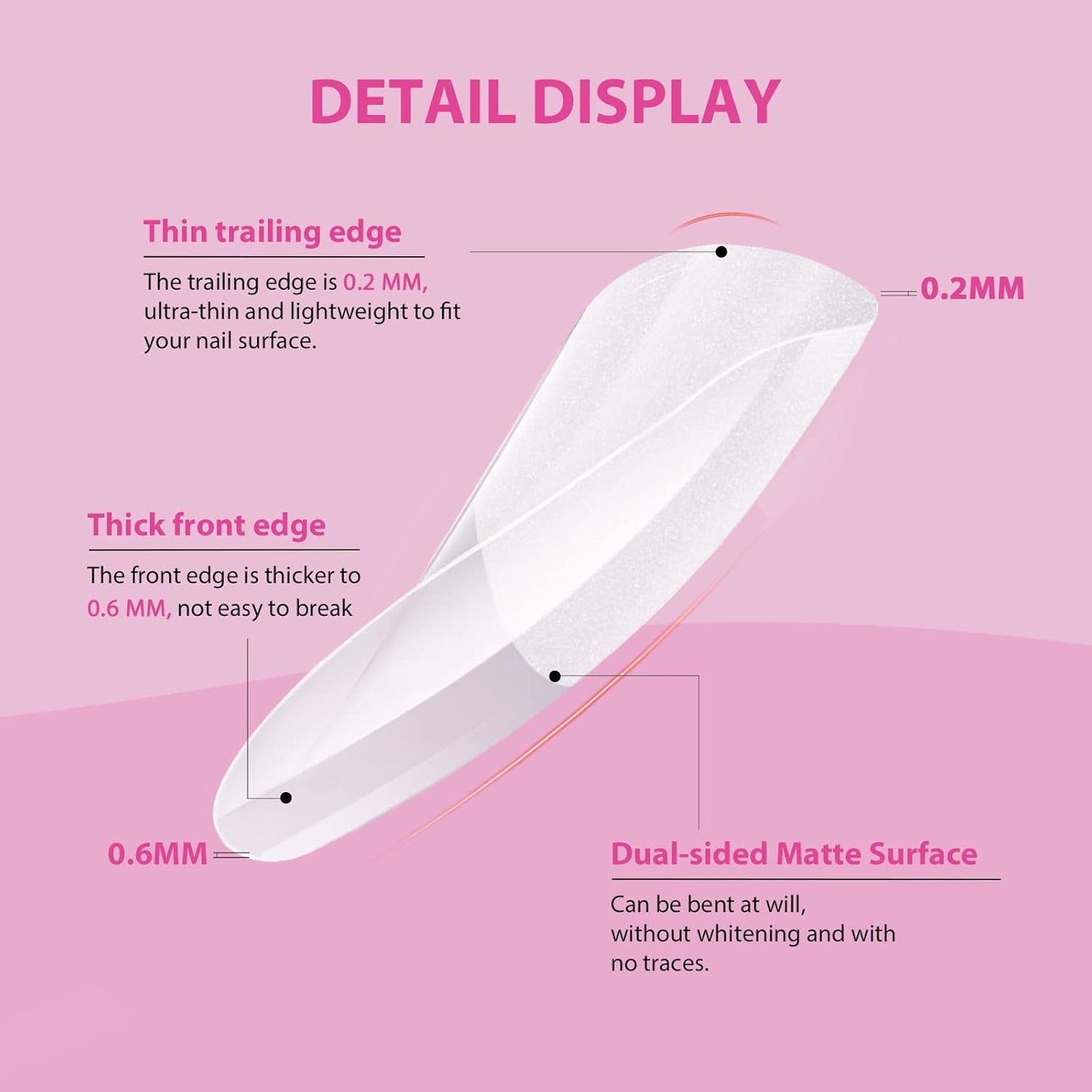 SAVILAND Almond Gel Nail Kit - Nail Drill with U V Lamp for Nails 500PCS Almond Nail Tips Gel Nail X Kit Easy Use Manicure Tool for Manicure Design at Home DIY Salon Gift for Women