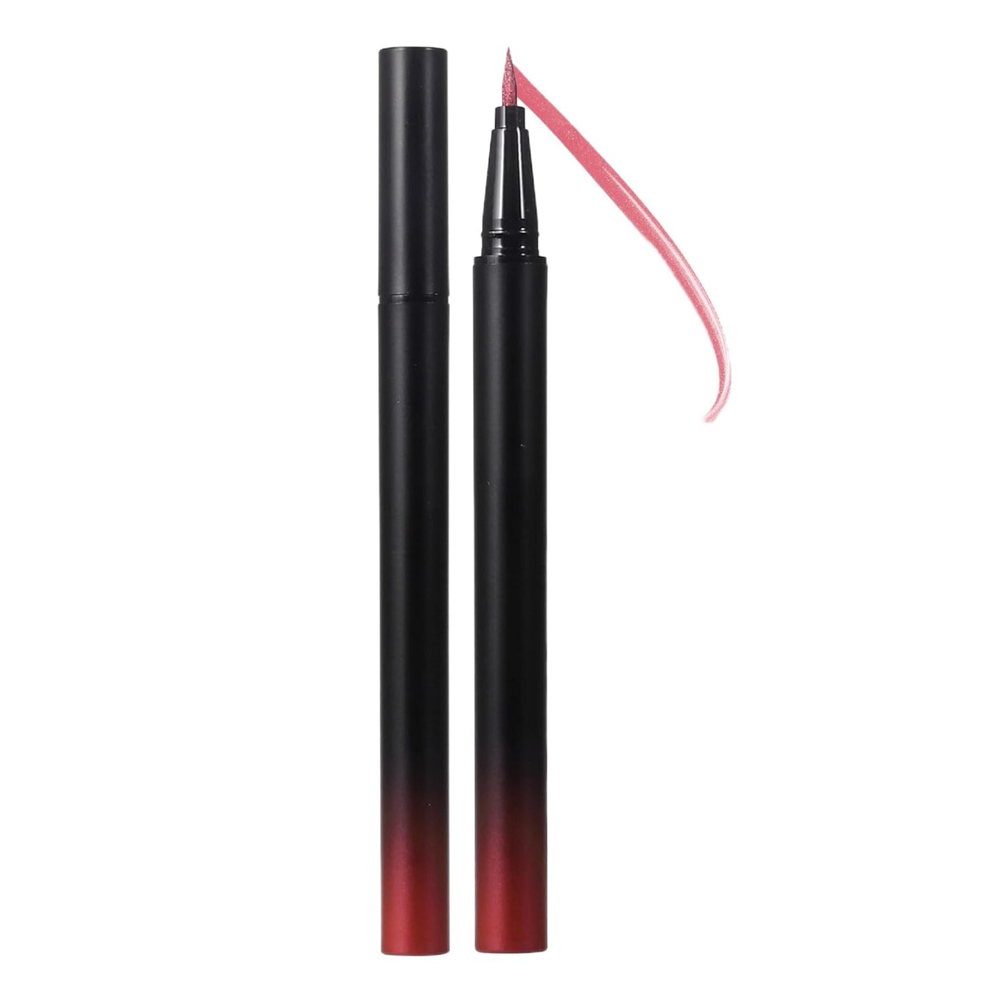 waterproof eyeliner metallic satin finish liquid eye liner pencil colorful high pigmented Red
