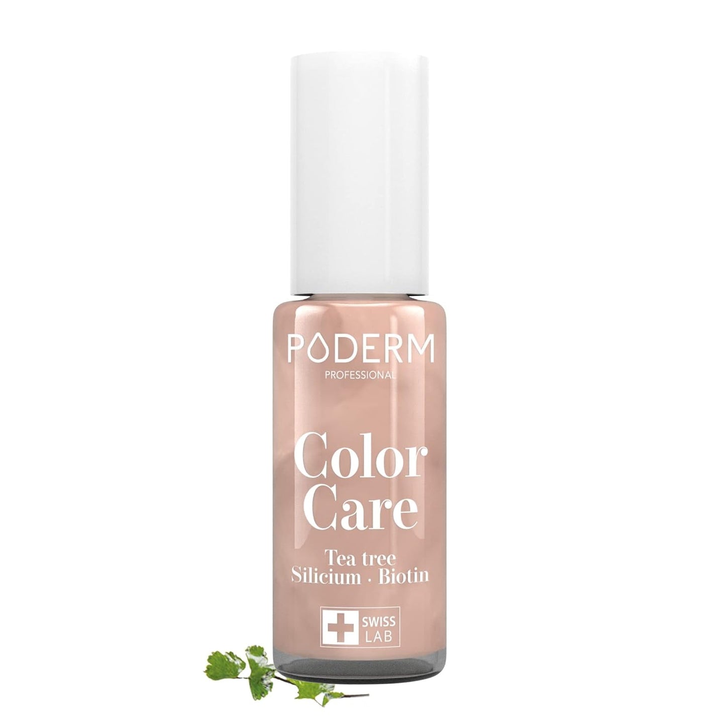 PODERM - Nail Polish – Enriched with Tea Tree – Improves nail appearance – Ingredients Natural/Vegan - foot/hand - Swiss Made (Brilliant Gold)
