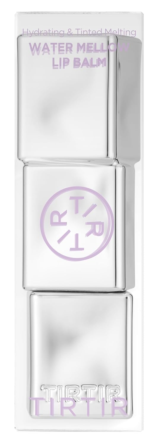 TIRTIR Water Mellow Lip Balm, 02 Mauve Berry, 0.11 Fl Oz – pH Color Changing Organic Korean Lip Care, Lightweight Deep Hydration Lip Moisturizer for Women Men, Paraben Free
