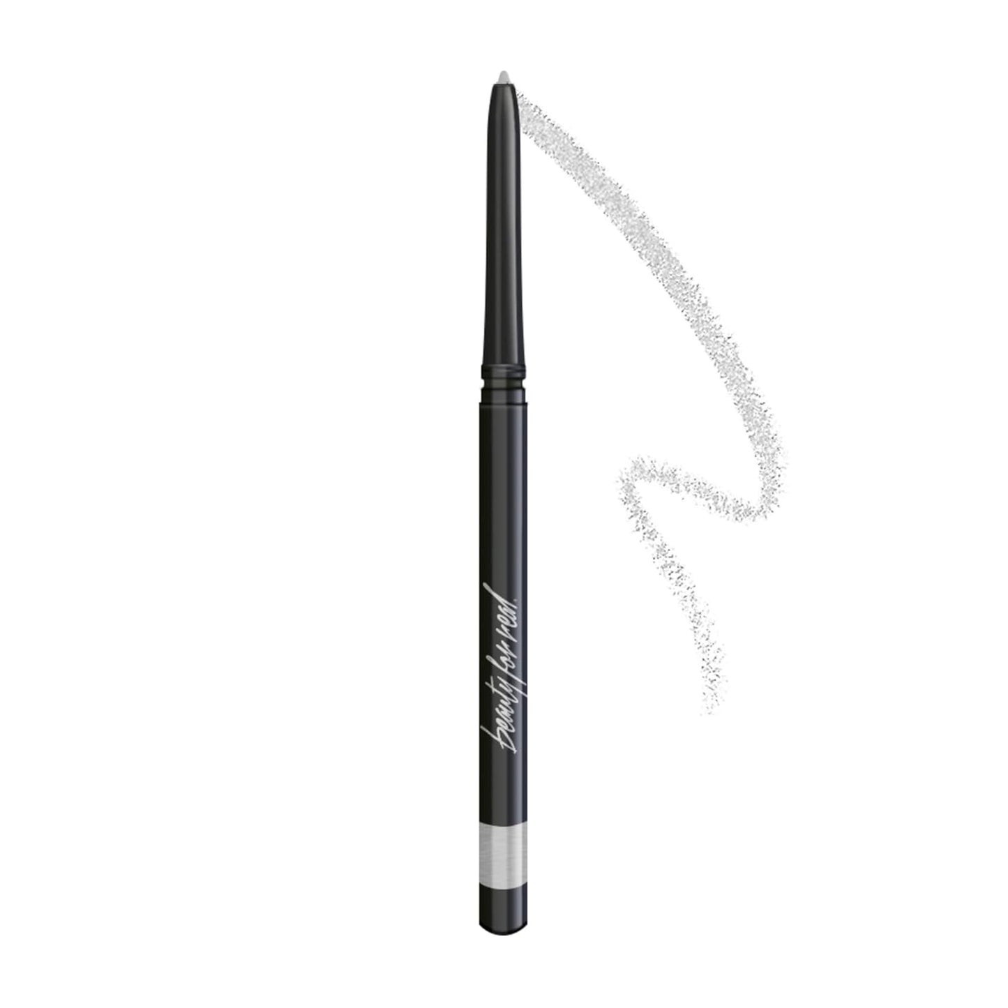 Beauty For Real I-Line 24-7 Eyeliner, Totally Titanium - Striking Silver Metallic - Long-Wearing, Waterproof Gel Formula - Safe for Sensitive Eyes & Contact Lens Wearers - 0.01 oz
