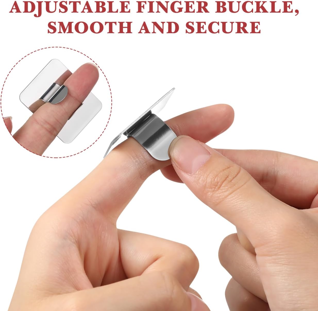 Frcolor 2PCS Nail Art Palette Stainless Steel Makeup Mixing Palette Ring Nail DIY Art Design Paint Color Mixing Palette Metal Tool