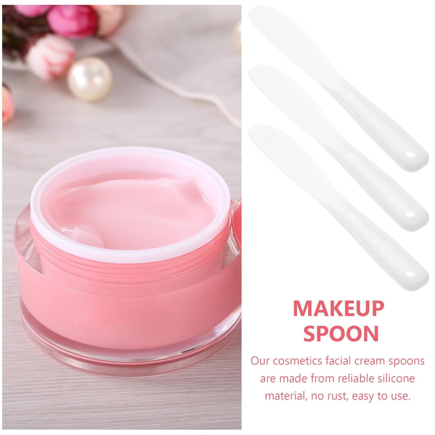 10Pcs mask stick tool stick cosmetic spatulas facial mud applicator spatulas stick facial cream scoops stirring rod makeup spatulas Multifunction white eye cream