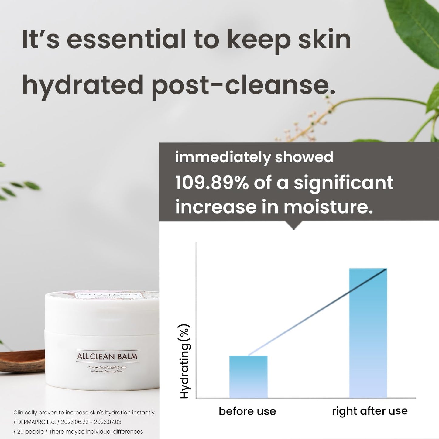 HEIMISH All Clean Balm - Cleansing Balm, Waterproof Makeup Remover, Face Cleanser, Oil Based Cleanser, Korean Skincare with Natural Aroma Oil, Vegan, For All Skin Types, 4.0fl.oz/120ml, 2 Packs