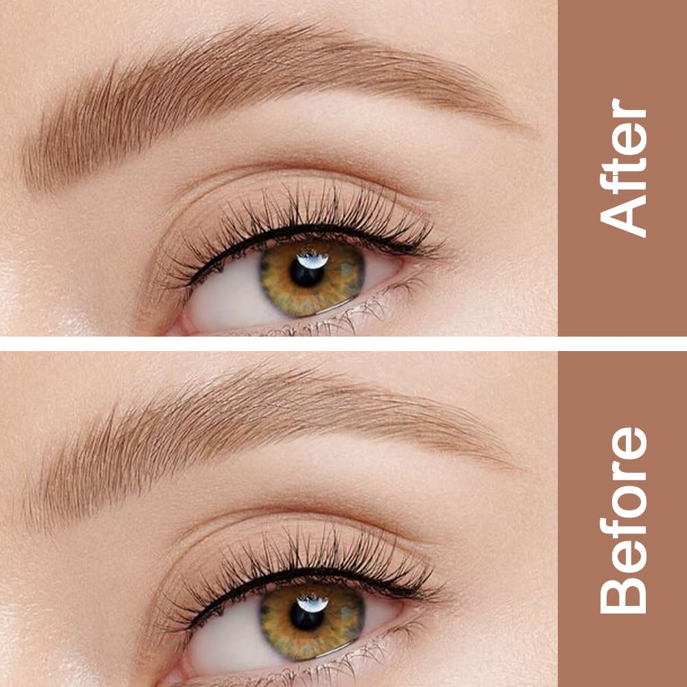 Kaely 2Pcs Eyebrow Gel Waterproof,Longwear Tinted Eye Brow Mascara,Eyebrow Color Makeup kit,maquillaje gel para cejas a prueba de agua,Long Lasting Eyebrows Vegan cosmetics,01 Blonde