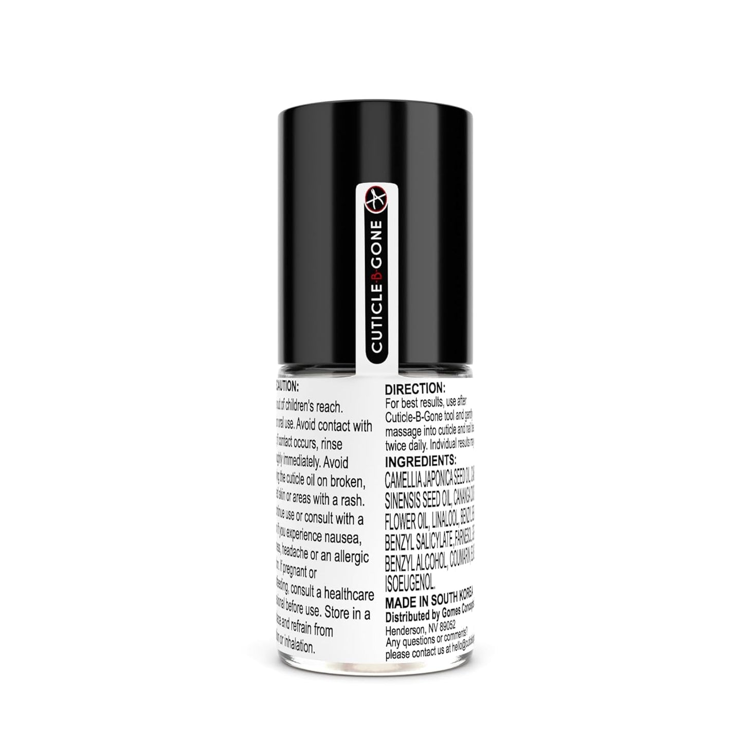 Cuticle Oil for Nails, Hydrating Nail Cuticle Oil, Softens Dry Cuticles, Moisturizes Nail Beds, Conditions Skin, Smooths Rough Edges, Supports Nail Care, Ylang Ylang, 0.27 Fl Oz