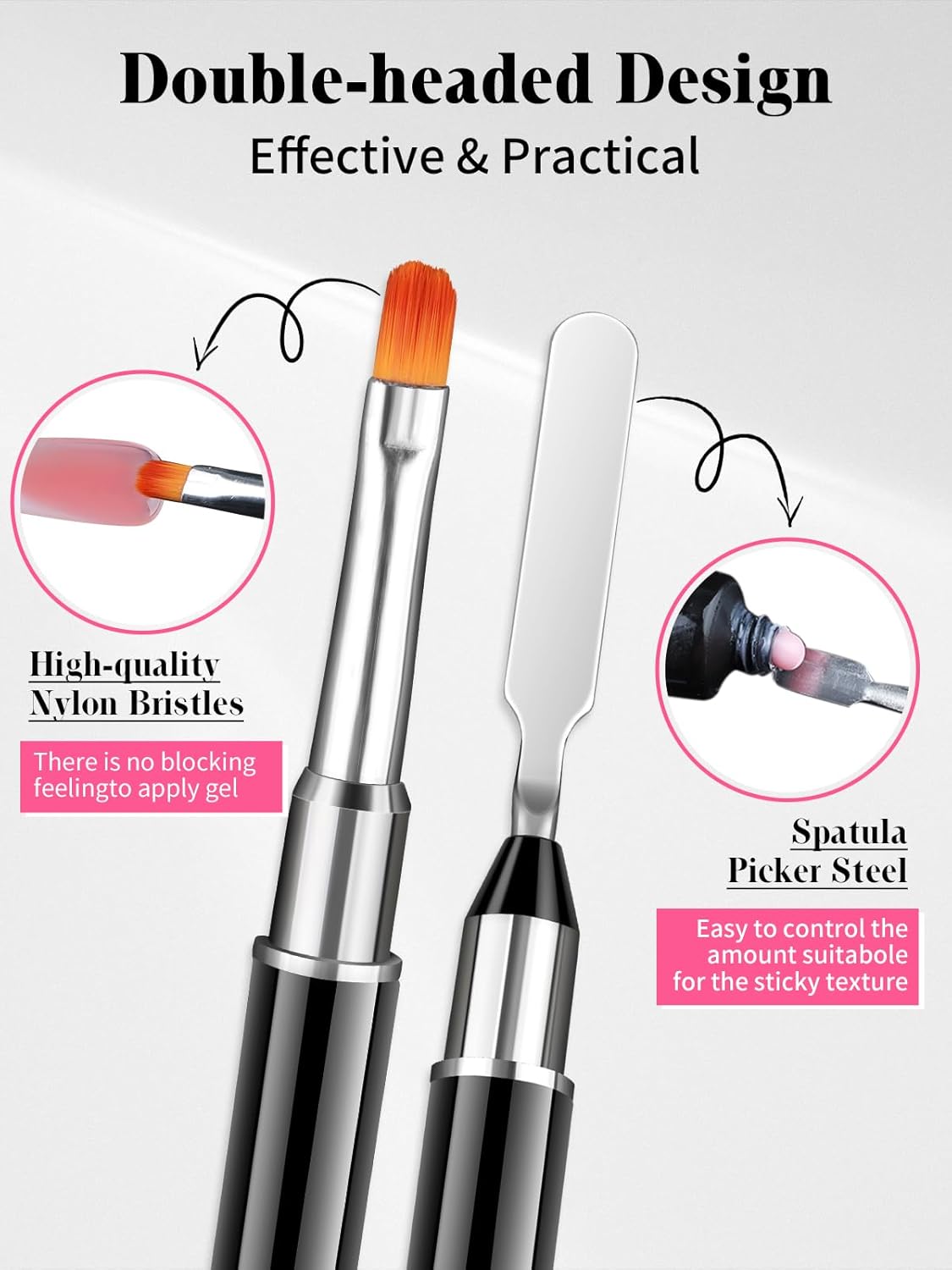 TOROKOM Toe Nail Forms, 150 Pieces Clear Square Full Cover Toenail Art Mold, Poly Gel Toe Nail Tips with Dual-Ended Brush and Nail File, 5PCS Clips - 15 Sizes