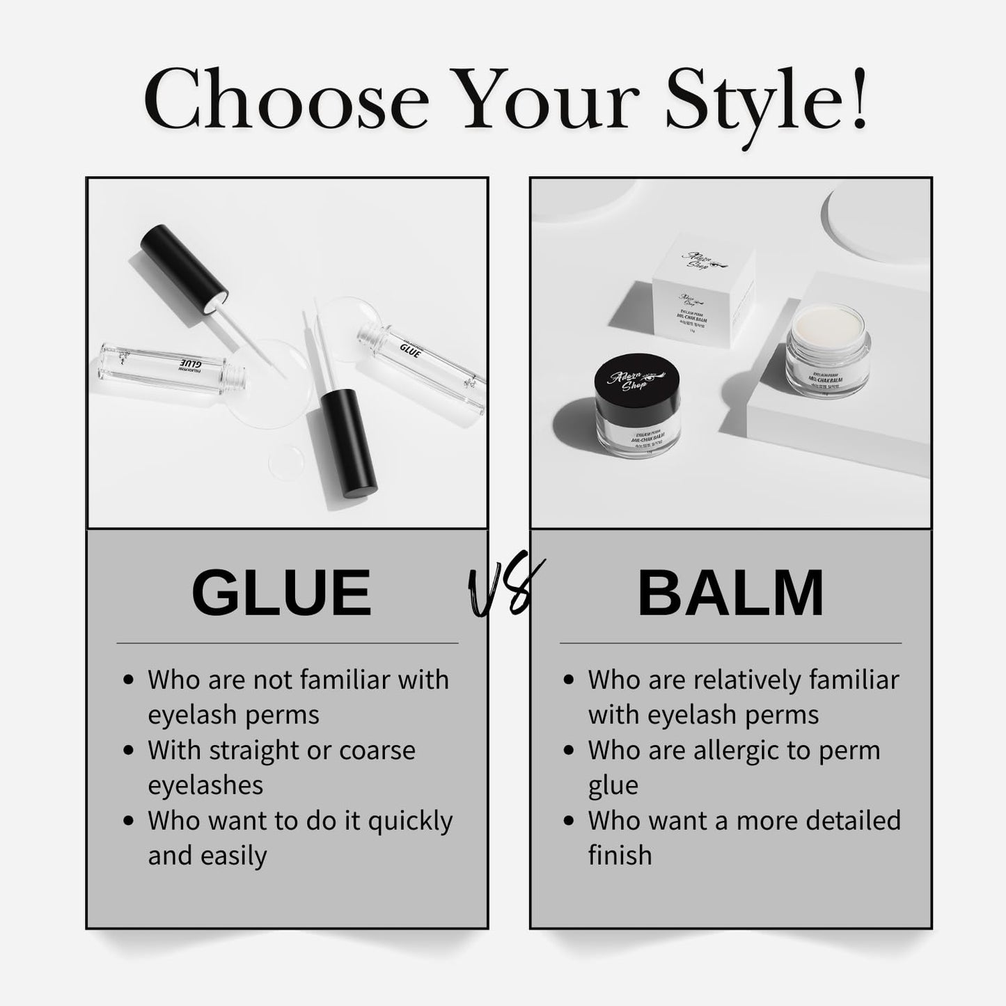 Korean Lash Lift Kit - 10 Sets No Curler Lash Perm Kit for Beginner & Salon Quality at Home - DIY Optimized for Self-Use&Professional Lifting Long-Lasting Eyelash Perm Kit for All Lash Types(Glue Kit)