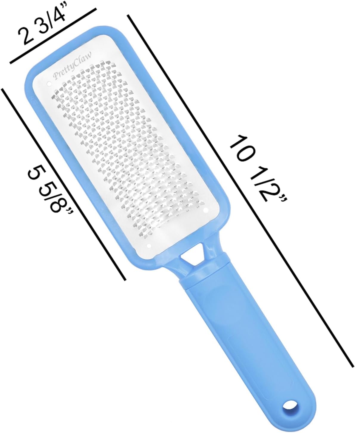 PrettyClaw | Foot File Callus Remover for Feet Care Pedicure Professional Foot File Filing Rasp Scrubber Tool Removes Dead Skin Salon and Spa Quality Blue
