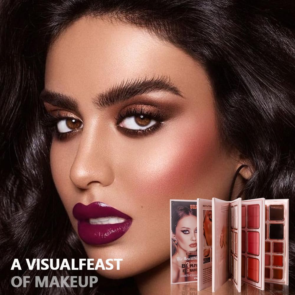 78 Colors All-In-One Makeup Palette – 5 Layer Makeup Kit with Matte & Shimmer Eyeshadows, Blushes, Highlighters, Lip Glosses & Lipsticks – Full Face Harmony Set – Holiday Gift for Women