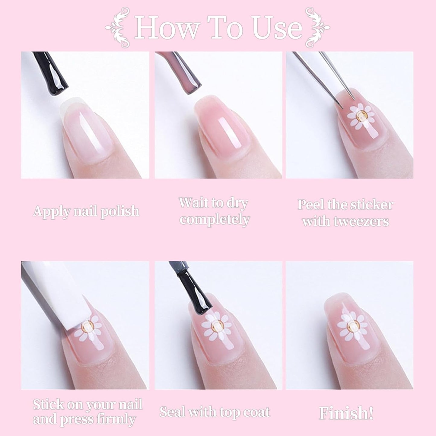 Brown Leopard Nail Art Stickers 3D Embossed Fall Winter Nail Stickers, Self-Adhesive Durable Nail Art Decals for Women Girls, Nail Wraps Decoration Manicure for DIY Acrylic Nail Accessories