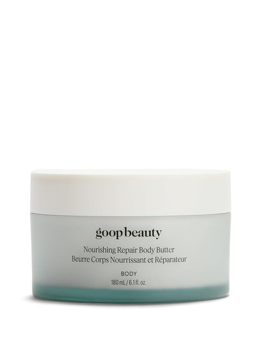 goop Beauty Body Butter | Lotion for Dry Skin | Nourishing Butters & Botanical Extracts | Hydrating & Firming Cream | 6.1 fl oz