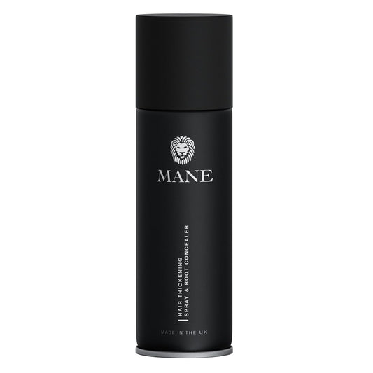 Hair Thickening Fiber Spray by Mane (200 ml, Medium Brown)