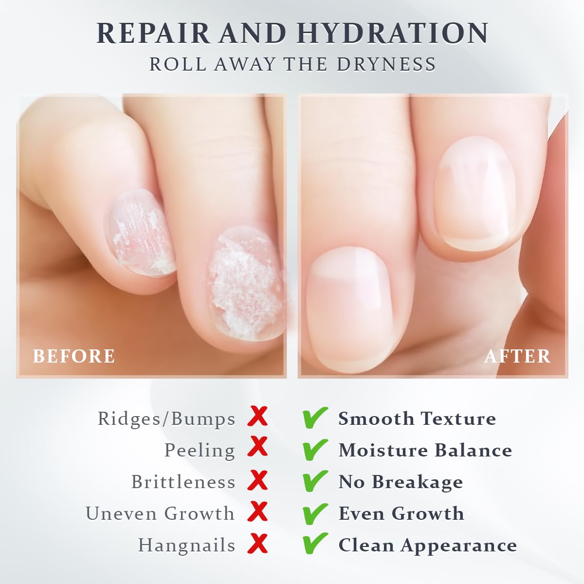 Chamomile Neroli Organic Nail Cuticle Oil Pen with Jojoba, Coconut MCT, and Rosehip for Nail Hydration, Growth & Strength, Travel Size Keychain(0.34 Fl Oz)