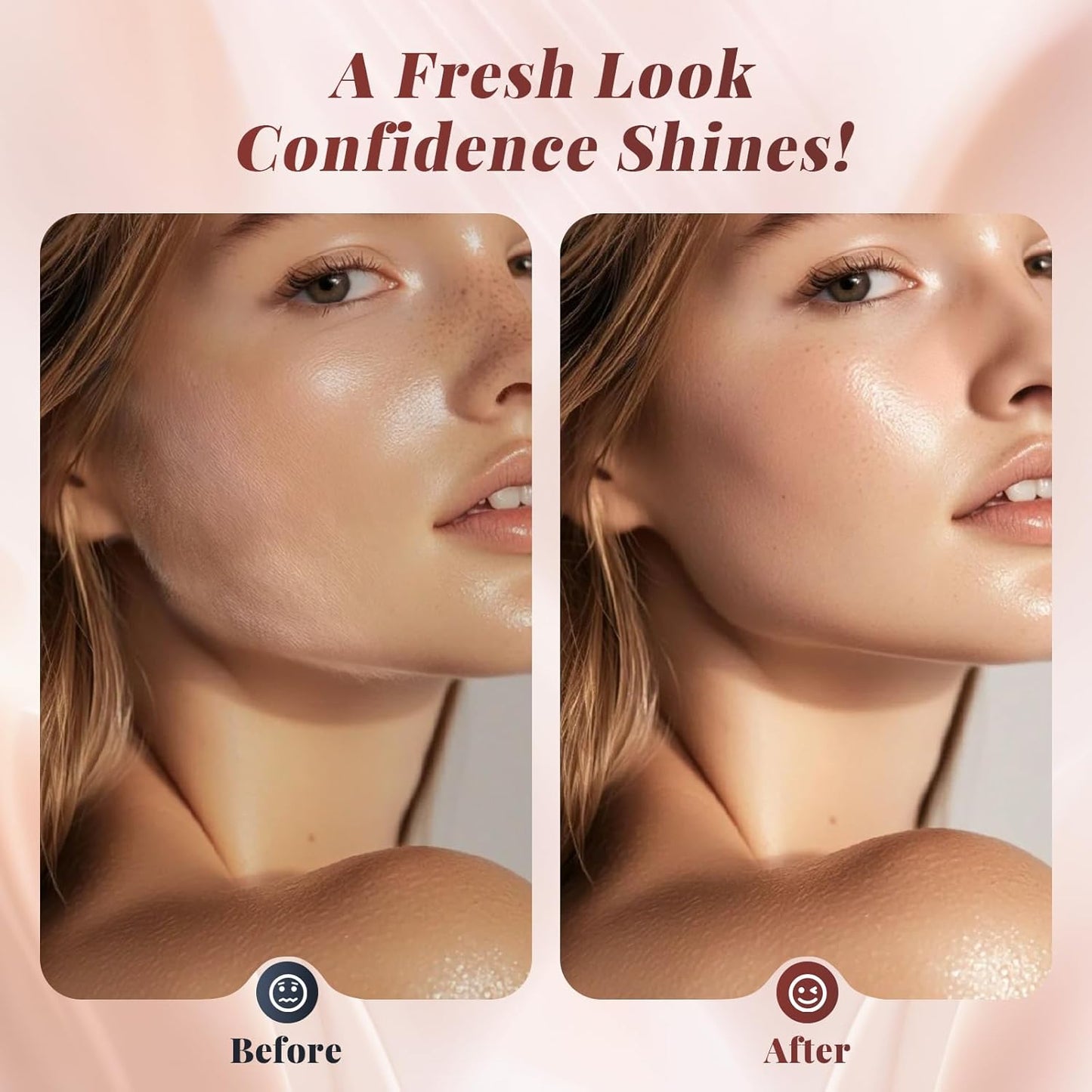 Dermaplaning Tool for Women Pink - Facial Exfoliation & Peach Fuzz Hair Removal with Rechargeable Sonic Edge Technology, 10 Refill Blades