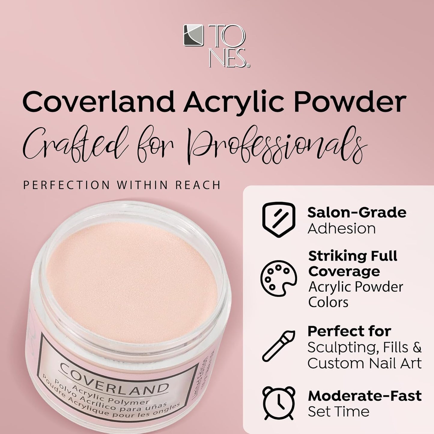 Coverland Acrylic Powder 3.5oz "Sexy Lady" - Limited Edition