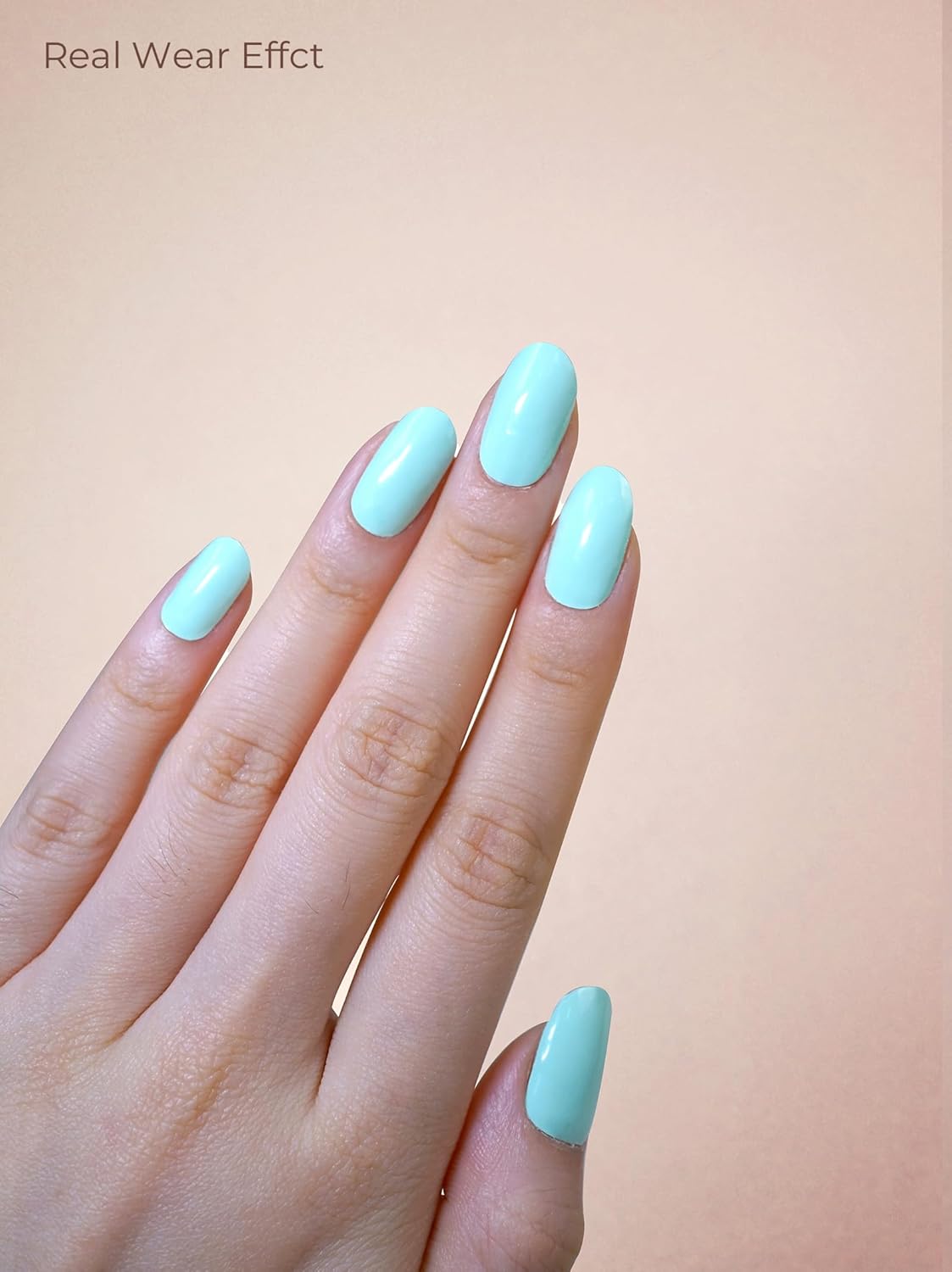 Pre Cured Gel Nail Strips - 44PCS Salon Quality Gel Nail Stickers - Long Lasting Polish Wraps for Women no UV Light Needed Easy Apply& Remove (Lime Green）