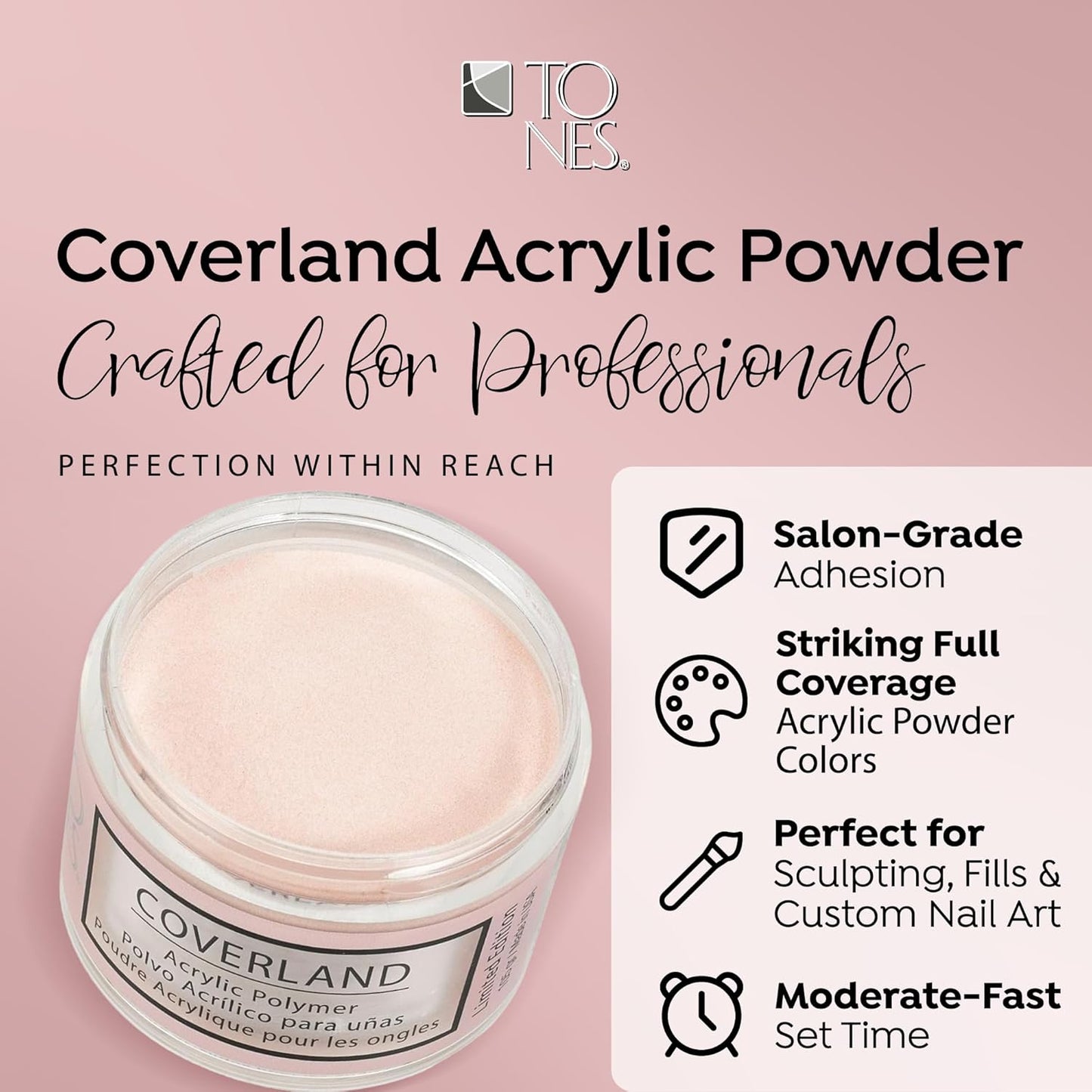 Coverland Acrylic Powder 3.5oz "Iconic" - Limited Edition