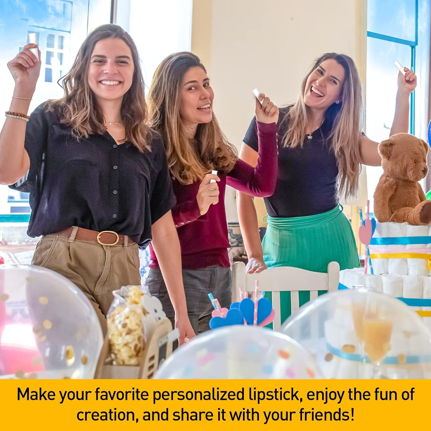 DMSKY Lip Balm Bulk Unlabeled 200 Pack, Natural Ingredients Vitamin E Shea Butter, Custom Chapstick Bulk For Party Favors & Wedding Favors