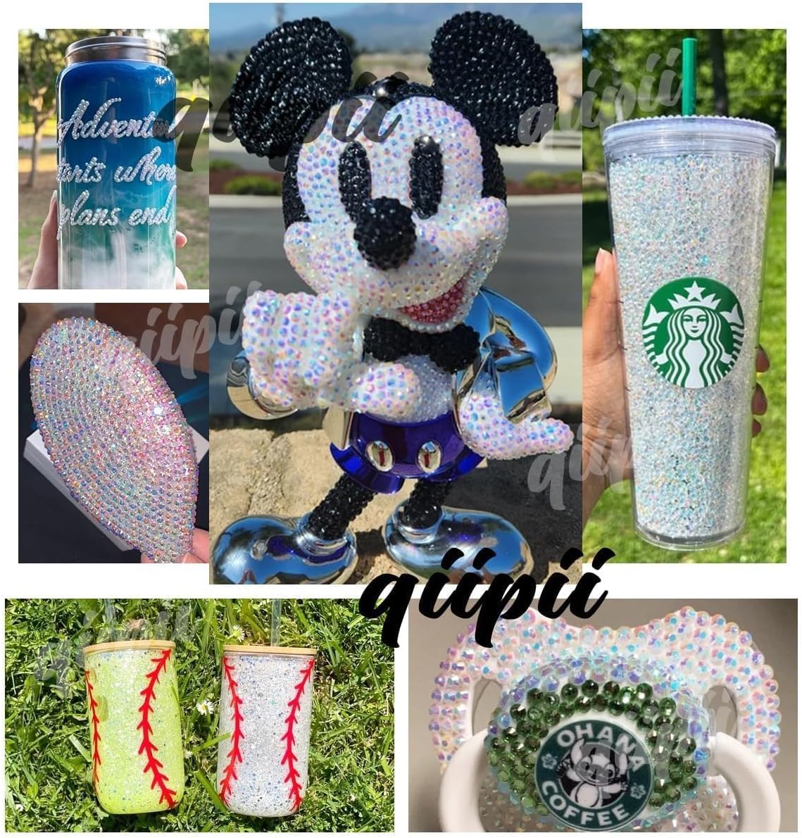 Crystal Yellow Crystal Resin Rhinestones w B7000 Jewelry Glue for Bedazzling Crafting 3mm-6mm Flatback Stones Diamonds Crystals Gems for Nails Face Eyes Makeup Tumblers Bottles DIY Crafts Shoes